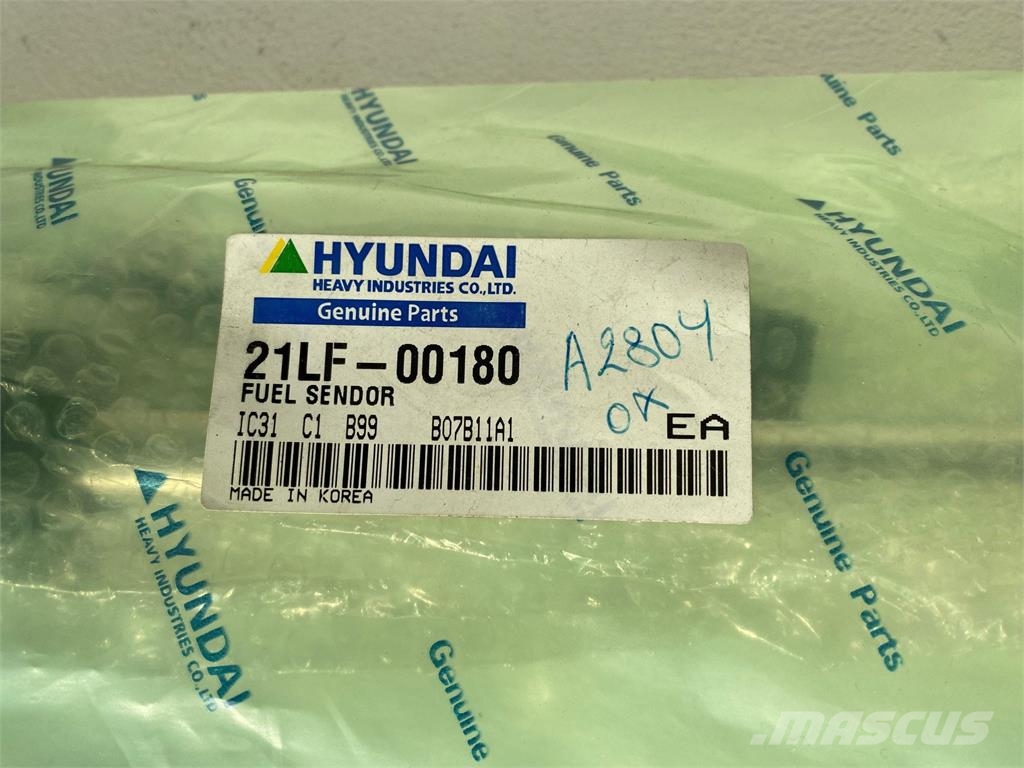 Brændstofmåler, Hyundai HL740-7 Elektroonikaseadmed
