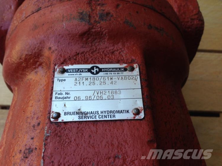 Brueninghaus Hydromatik hydr. motor A2FM180 Hidráulicos