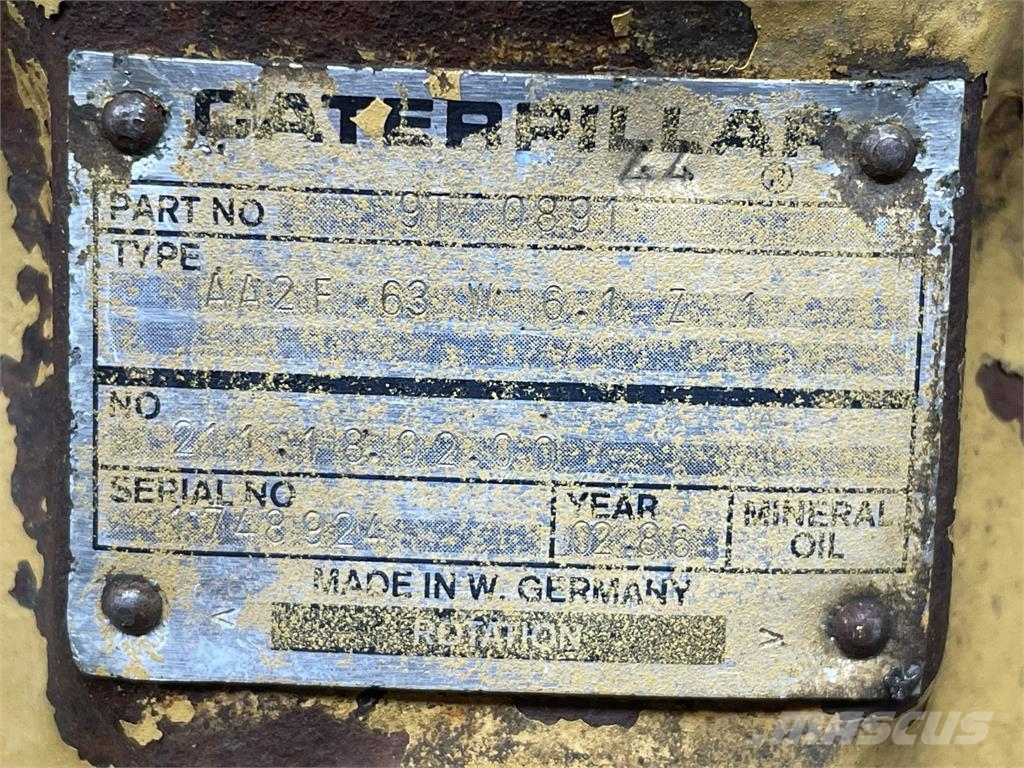 CAT 215LC krøjegear, komplet Sanzuman