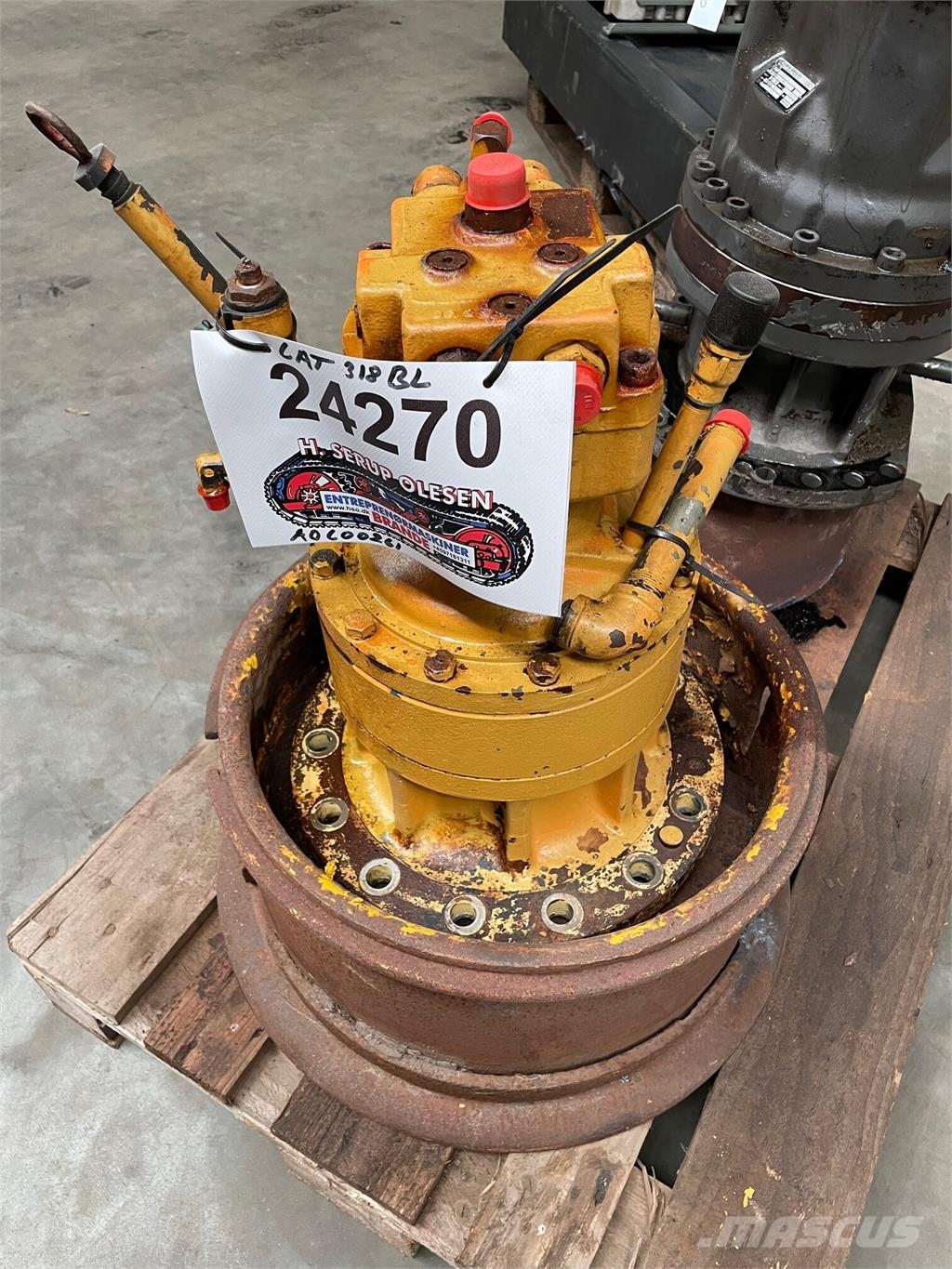 CAT 318BL Krøjegear, komplet Vaihteisto