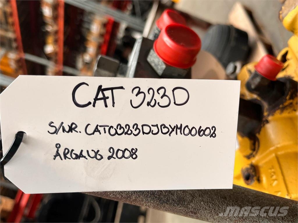 CAT 323D krøjegear Getriebe