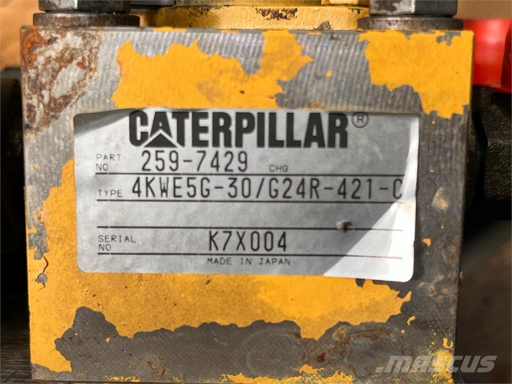 CAT 323D ventil GP-SOL Hydraulik