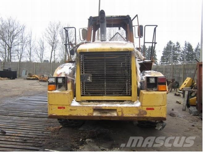 CAT 962GII til ophug, brandskadet Wielladers