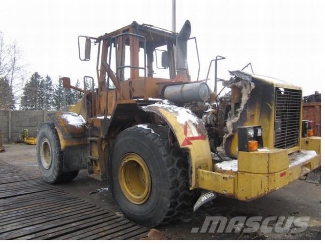 CAT 962GII til ophug, brandskadet Wielladers