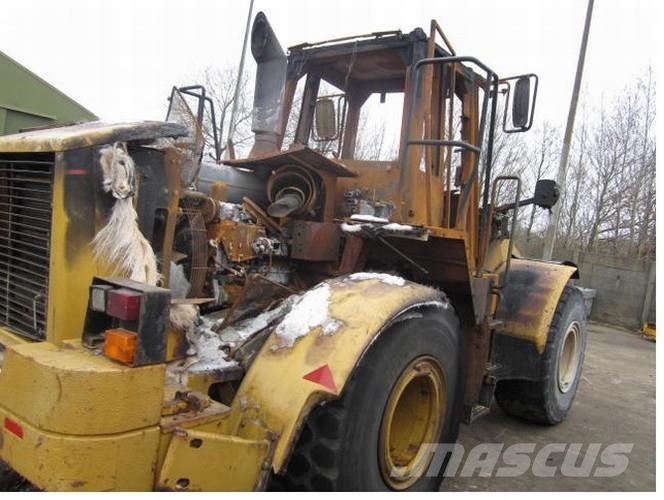 CAT 962GII til ophug, brandskadet Wielladers