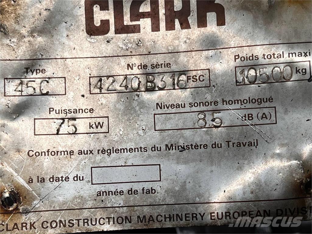 Clark 45C transmission Transmissie