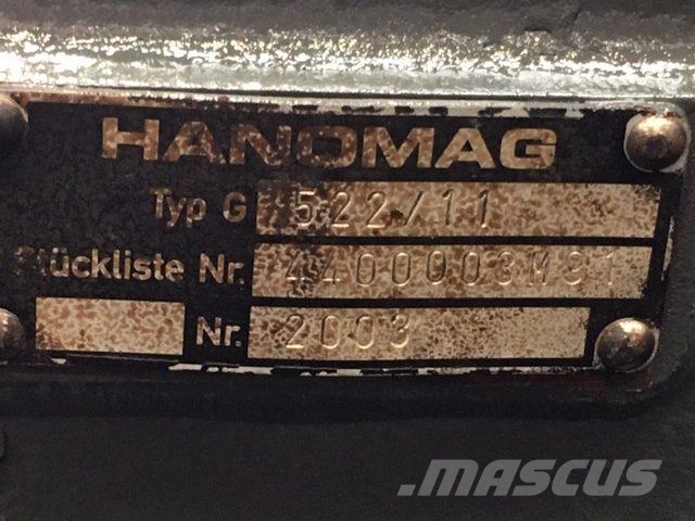 Converter Hanomag Type G522/11 med hydr. pumper, k Μετάδοση κίνησης
