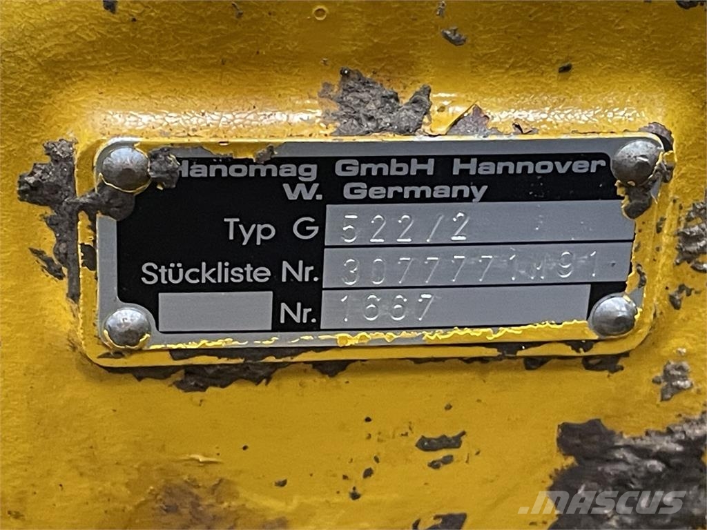  Converter med hydraulikpumpe ex. Hanomag 55D Transmissão
