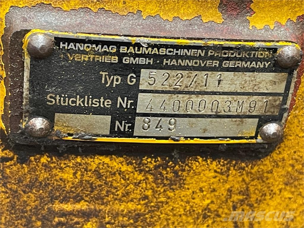  Converter/transmission Type G522/11, komplet med h Μετάδοση κίνησης