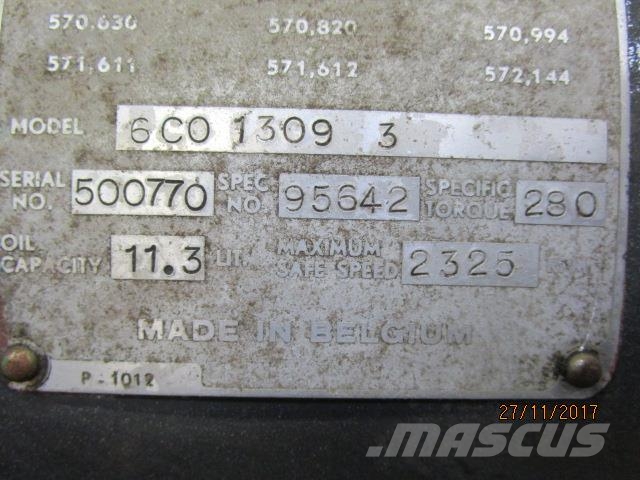 Converter Twin Disc Clutch Model 6C0 1309 3 Μετάδοση κίνησης