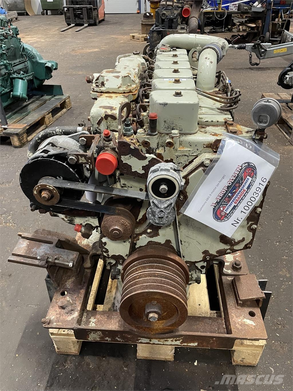 Cummins 6B5.9 marinemotor エンジン
