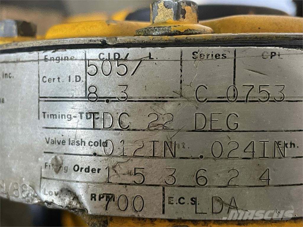 Cummins 6CT-8.3 motor Motores