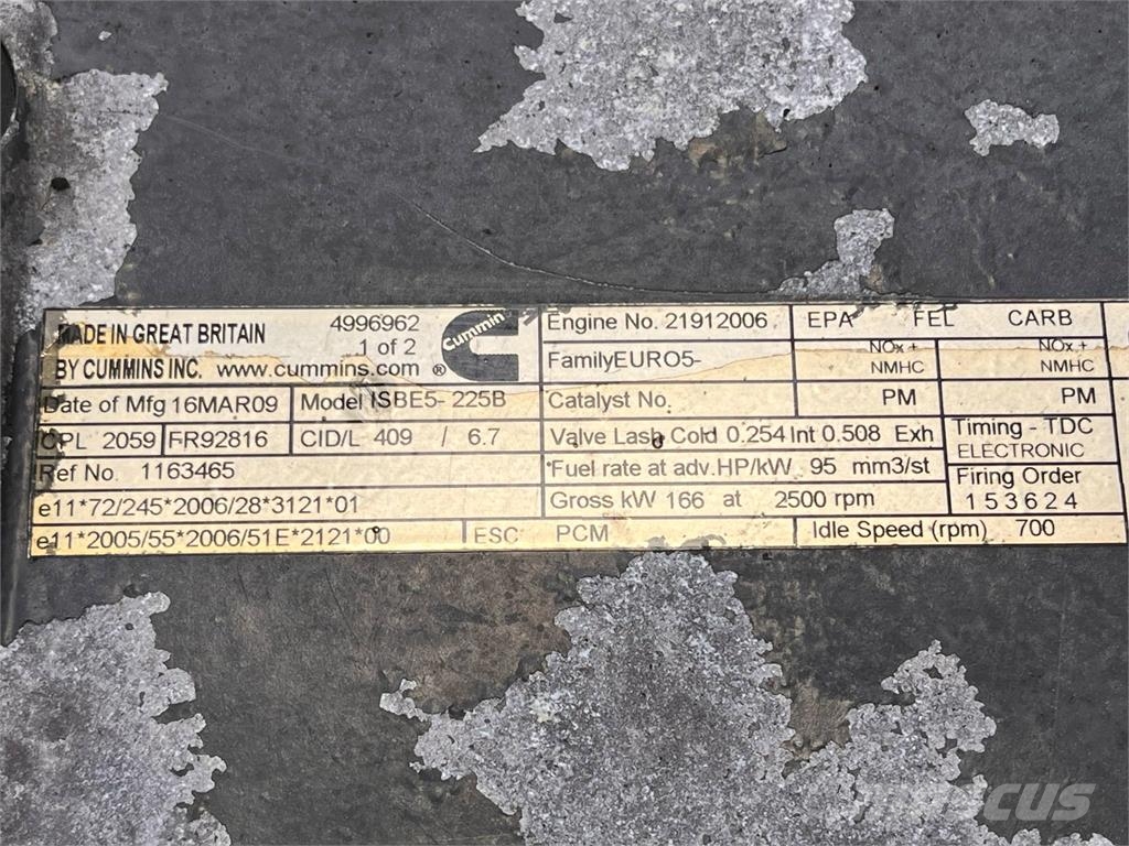Cummins ISBE5-225B 6.7L motor Motores