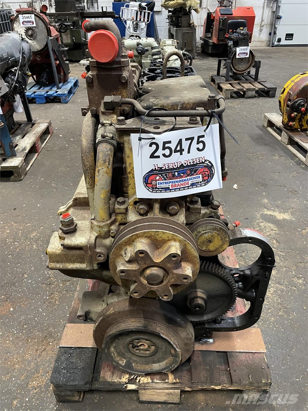 Cummins NTA855C Big Cam motor - kun til dele. Moteur