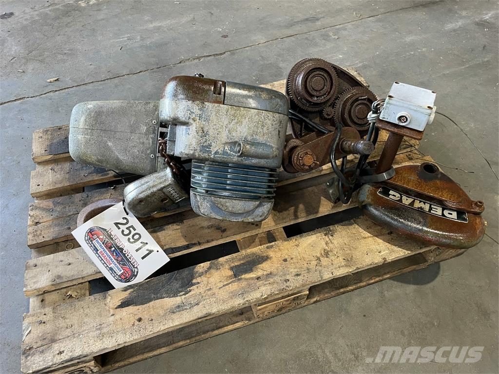 Demag Model PK5N kædetalje - 1000 kg Pacēlāju/krānu aprīkojums