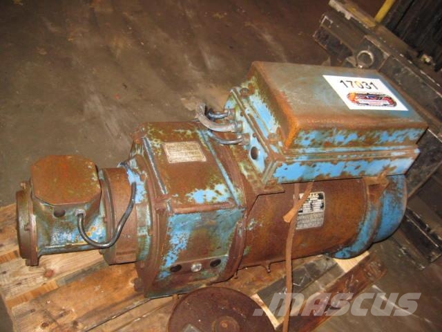 Demag spil 3 ton Łodzie, pontony i barki budowlane