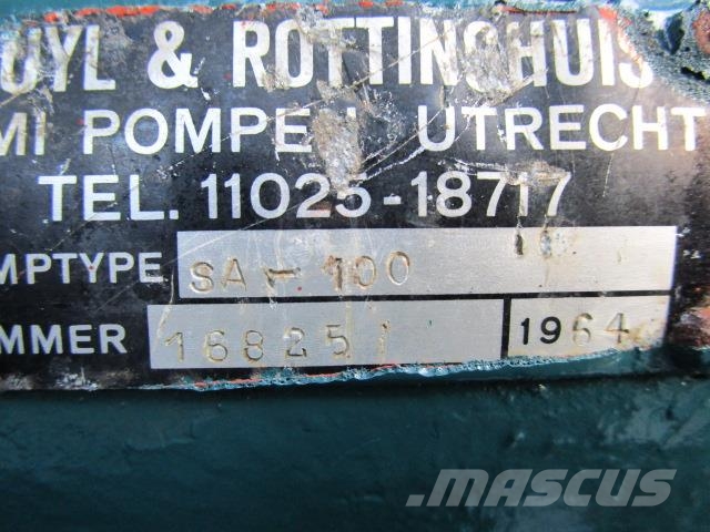 Desmi elektrisk vandpumpe Type SA-100 Wasserpumpen