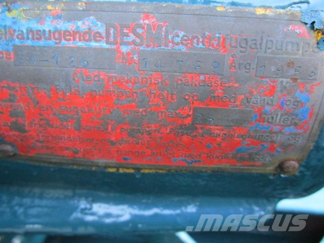 Desmi elektrisk vandpumpe type SA-125 مضخات المياه