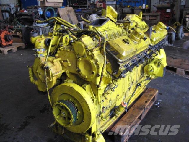 Detroit 16V92 motor Двигатели