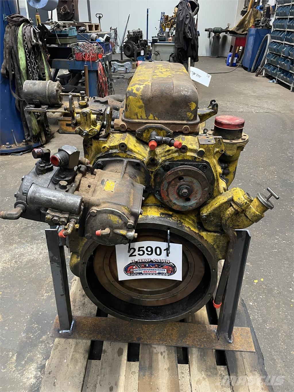 Detroit 471 motor - kun til dele. 发动机