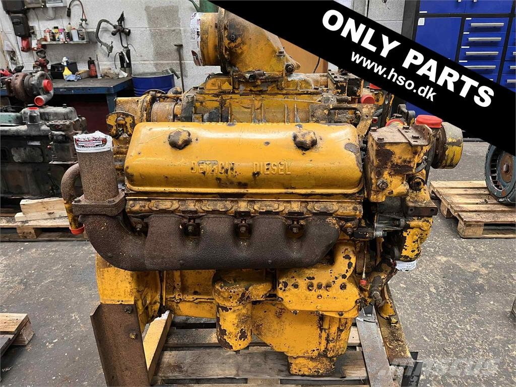 Detroit 8VA-82565 motor - KUN TIL RESERVEDELE Motores