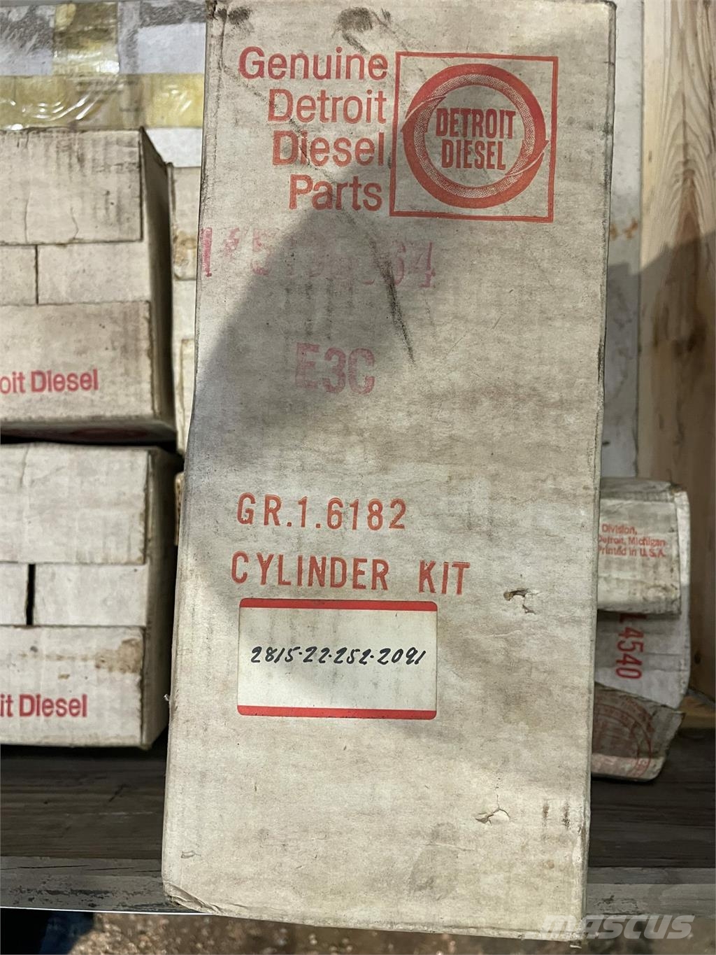 Detroit cylinderkit 10 stk + Ford/Perkins pumpekoblinger 6 发动机