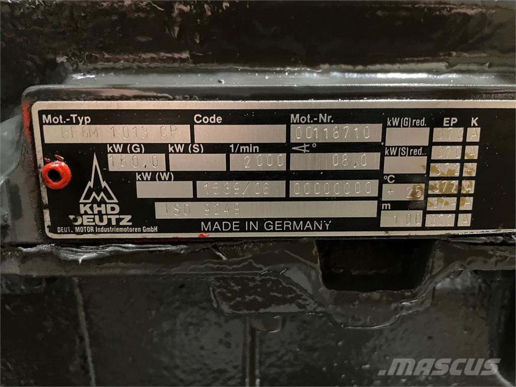 Deutz BF6M 1013 CP motor ex. O&K RH9 محركات