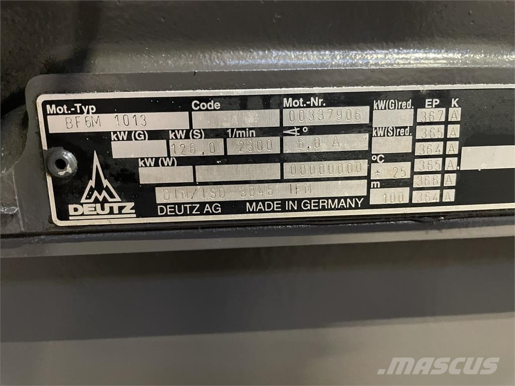 Deutz BF6M1013 motor محركات