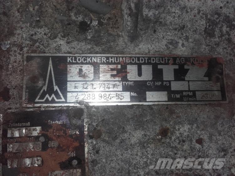 Deutz F12L 714A motor Motoare