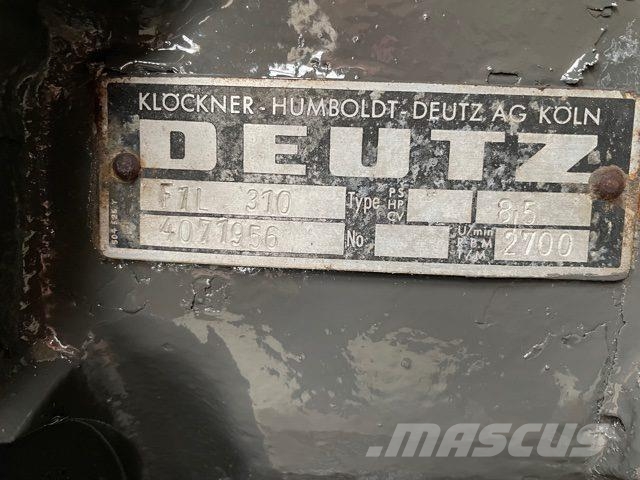 Deutz F1L 310 motor محركات