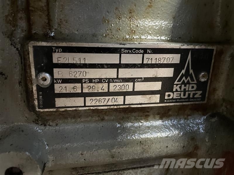 Deutz F2L 511 motor Motori