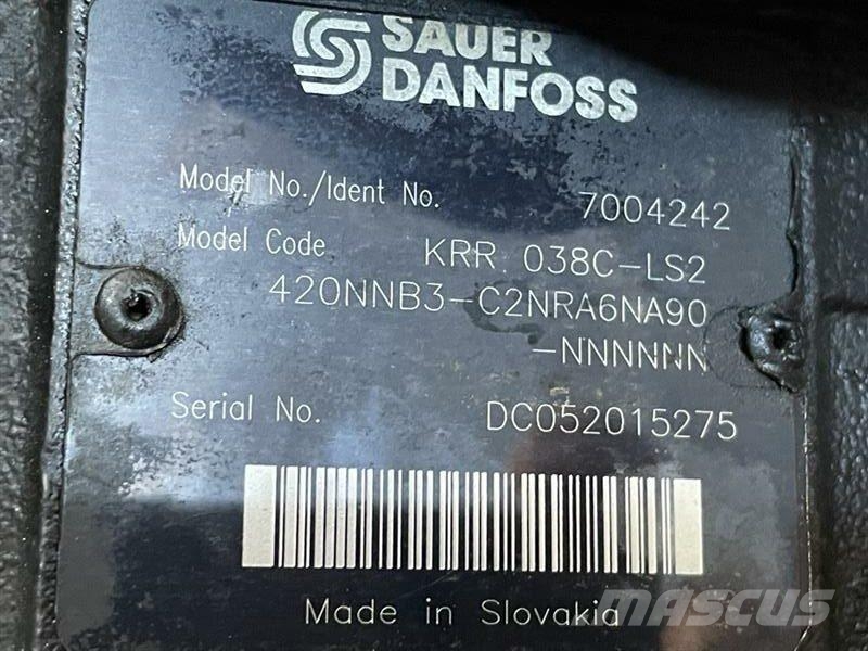 Deutz F3L 2011 powerpack m/Sauer Danfoss hydr. pumpe Geradores a diesel