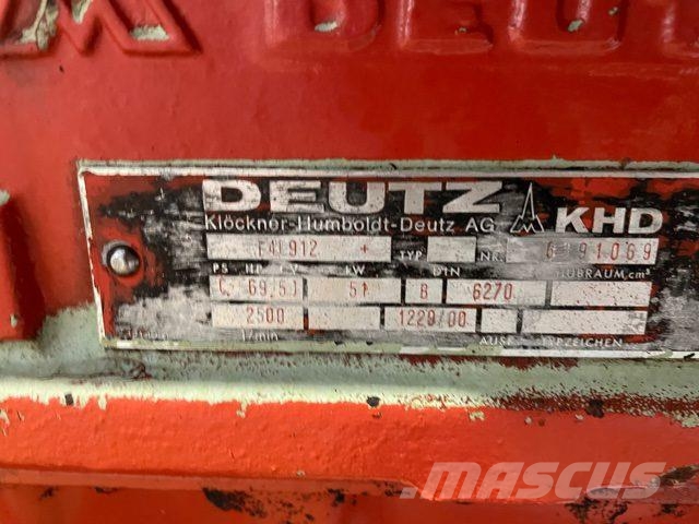 Deutz F4L 912 Motor Motoare