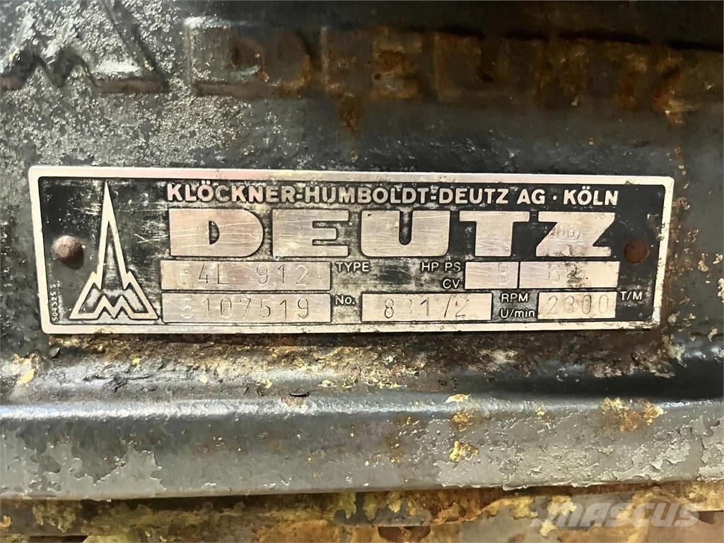 Deutz F4L 912 motor Motori
