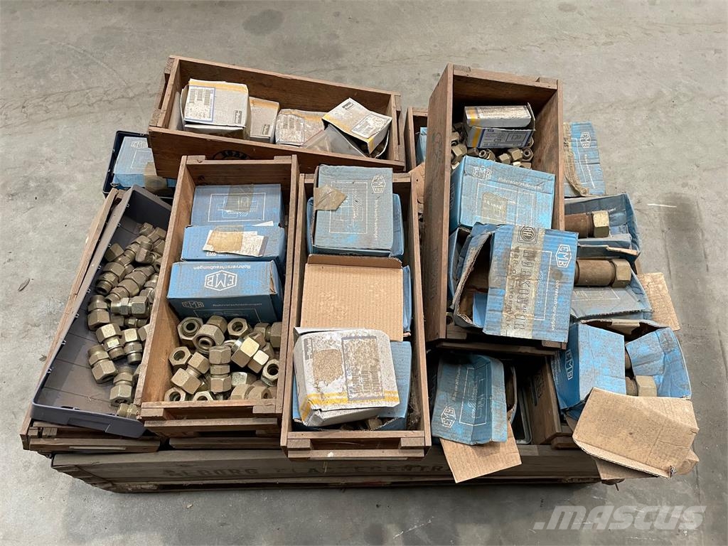 Diverse hydraulisk fittings Ďalšie komponenty