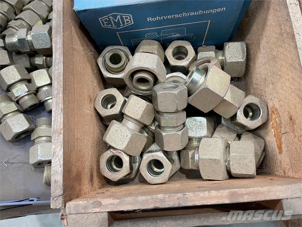Diverse hydraulisk fittings Ďalšie komponenty