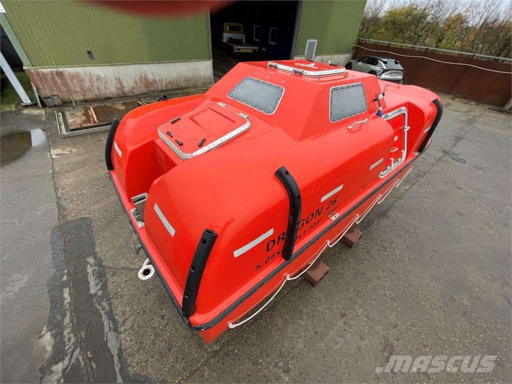 Dragon 28 redningsbåd - 10 personers Schiffsmotoren