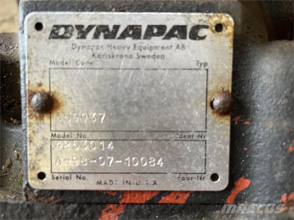 Drivtrommel hydr. enhed, komplet ex. Dynapac CC232 Tandemové válce