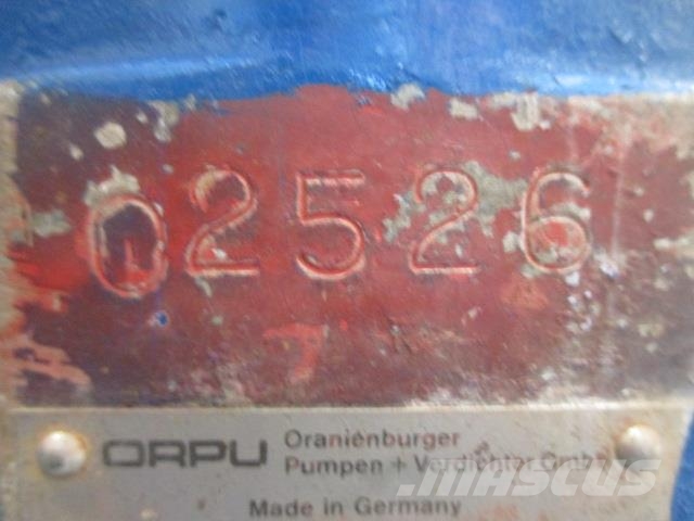 Dykpumpe fabr. Comrent Waterpompen