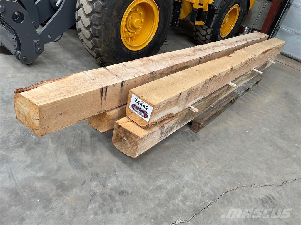Egestolper - Længde 4 m - 250 mm x 250 mm - 4 stk Ďalšie komponenty