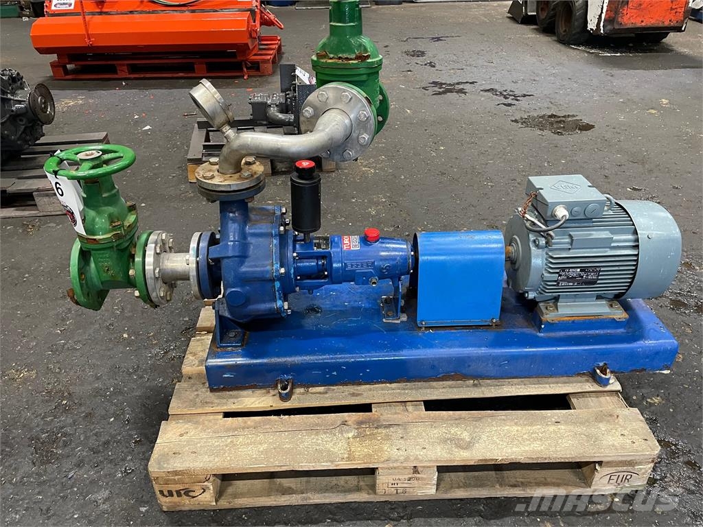 Egger pumpe Type TV 61-50 H6 LB2B med VEM el-motor 水泵浦