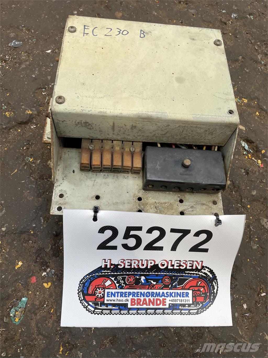 El-boks ex. Åkerman EC230B Elektronika