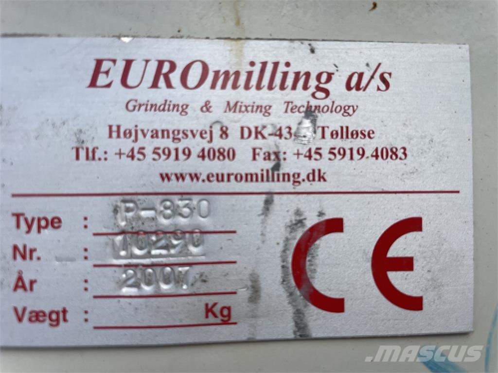 Euro milling blandeanlæg type P-830 Gradbeništvo - drugo