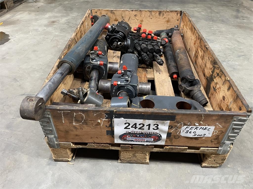 Fermec 860 diverse reservedele Otros componentes