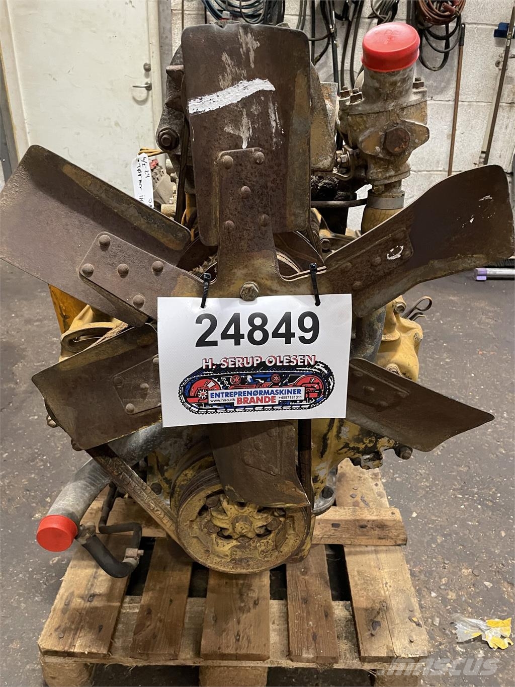 Fiat 8205 motor - kun til dele Motory