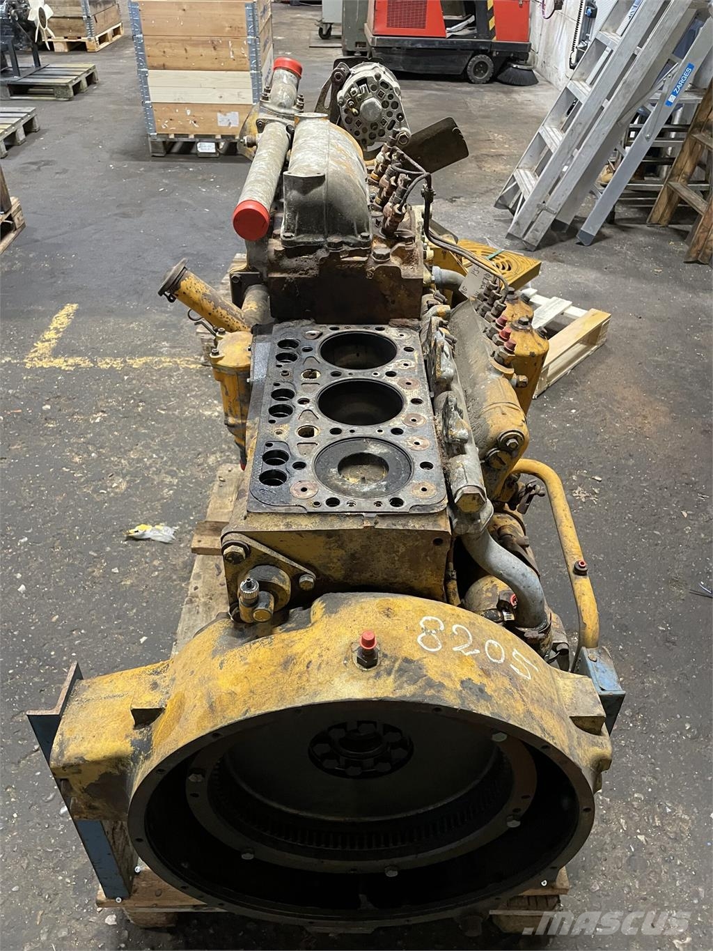 Fiat 8205 motor - kun til dele Motory