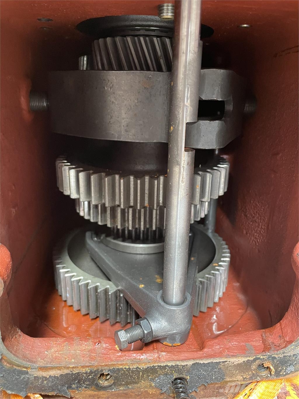 Ford 550 Bagaksel med gearkasse Άξονες