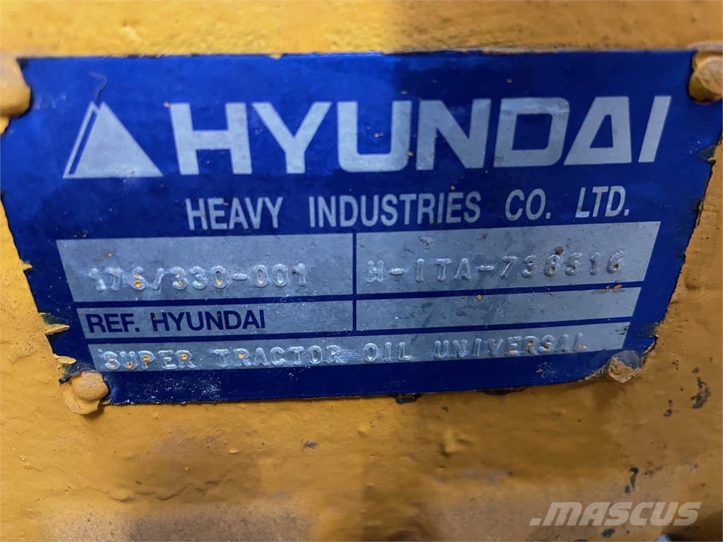Frontaksel ex. Hyundai HL740-7 Asis