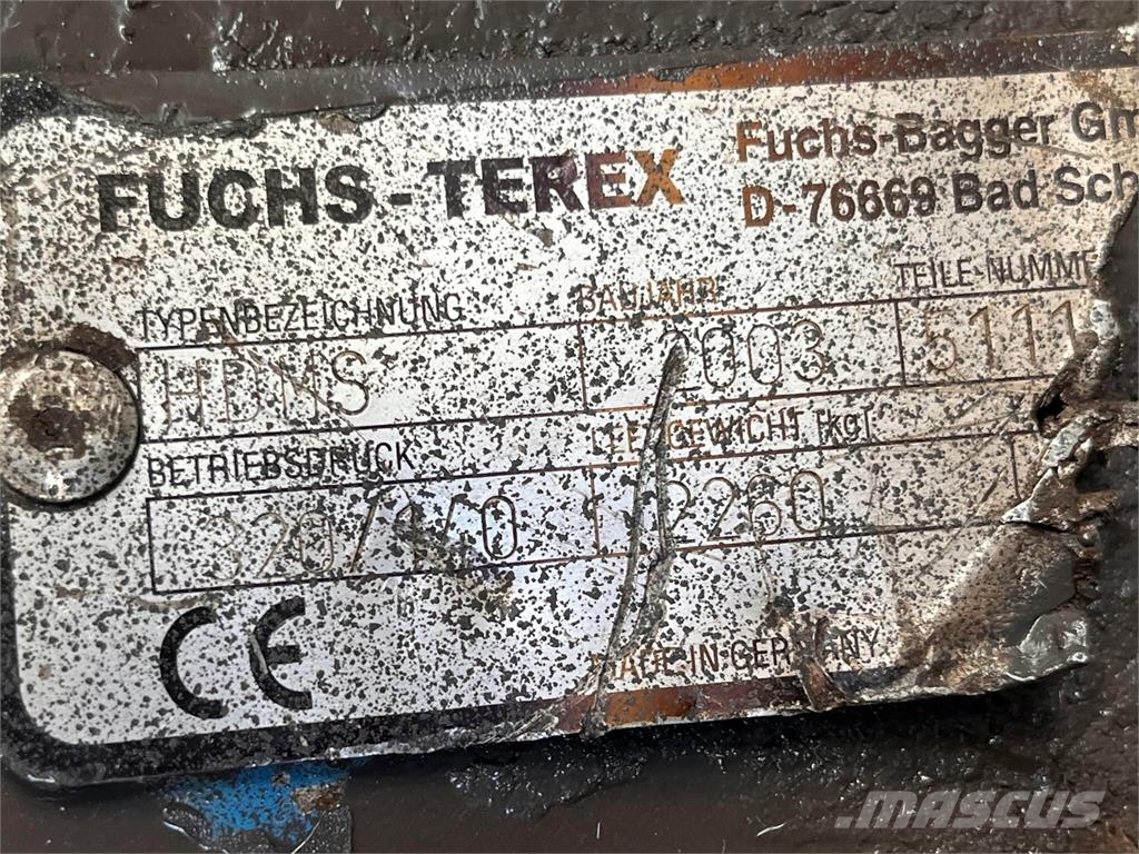 Fuchs-Terex HDMS polygrab Αρπάγες