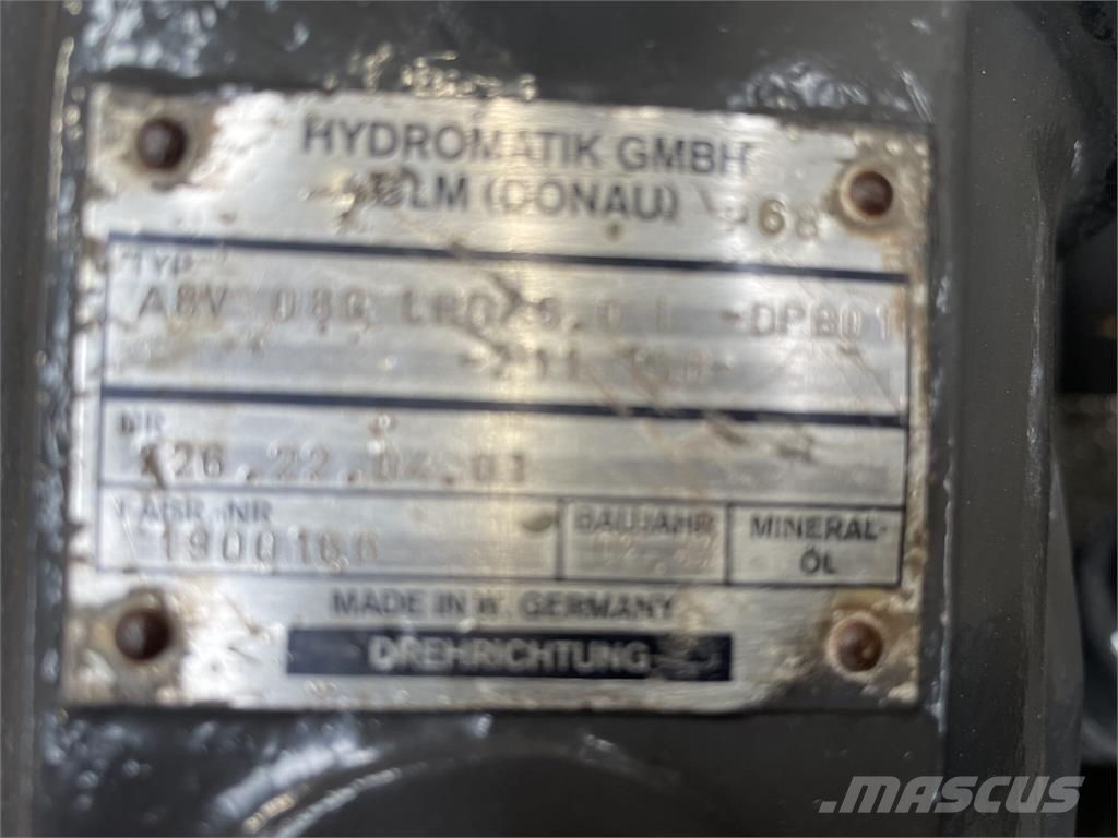 Funk gear komplet m/ Hydromatic hydraulikpumper type A8 Hidráulicos
